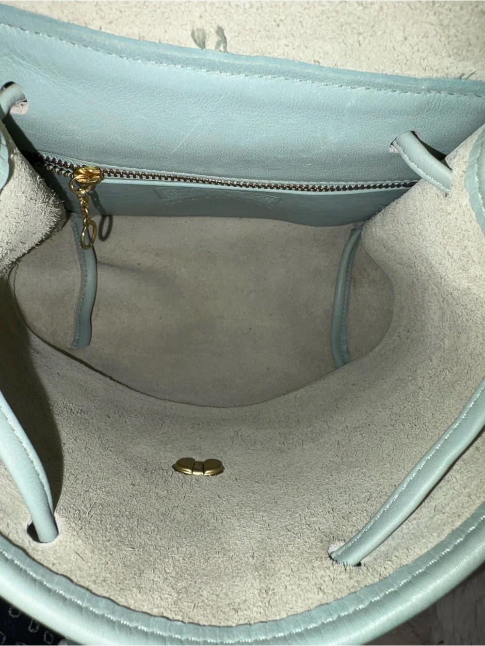 VTG (rare light green) PRISTINE COACH SMALL LEATHER DAYPACK